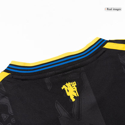 Kid's Manchester United Third Away Soccer Jersey Kit(Jersey+Shorts+Socks) 2025/26