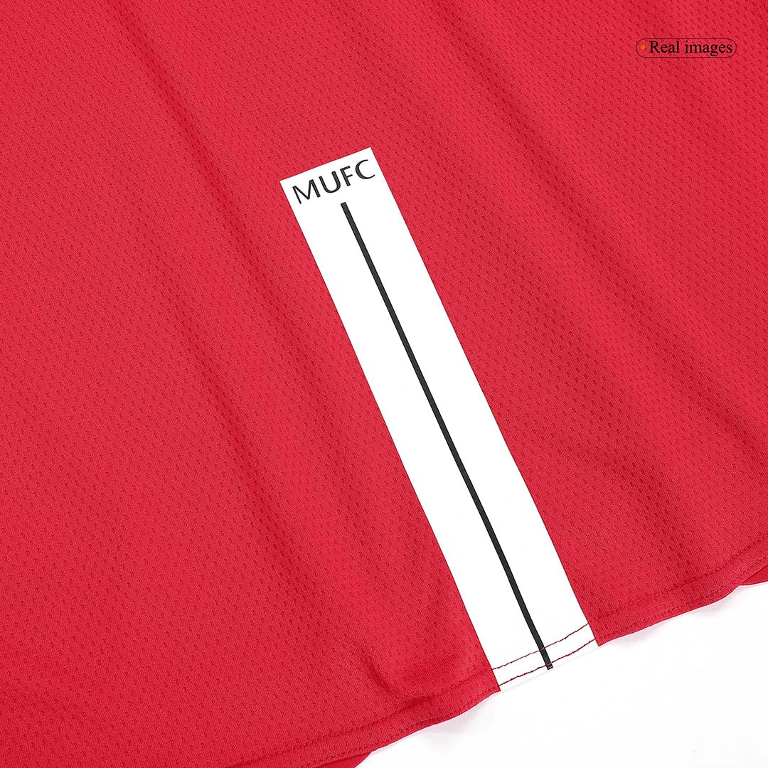 07-08 Manchester United Champion League Home Retro Jersey Shirt