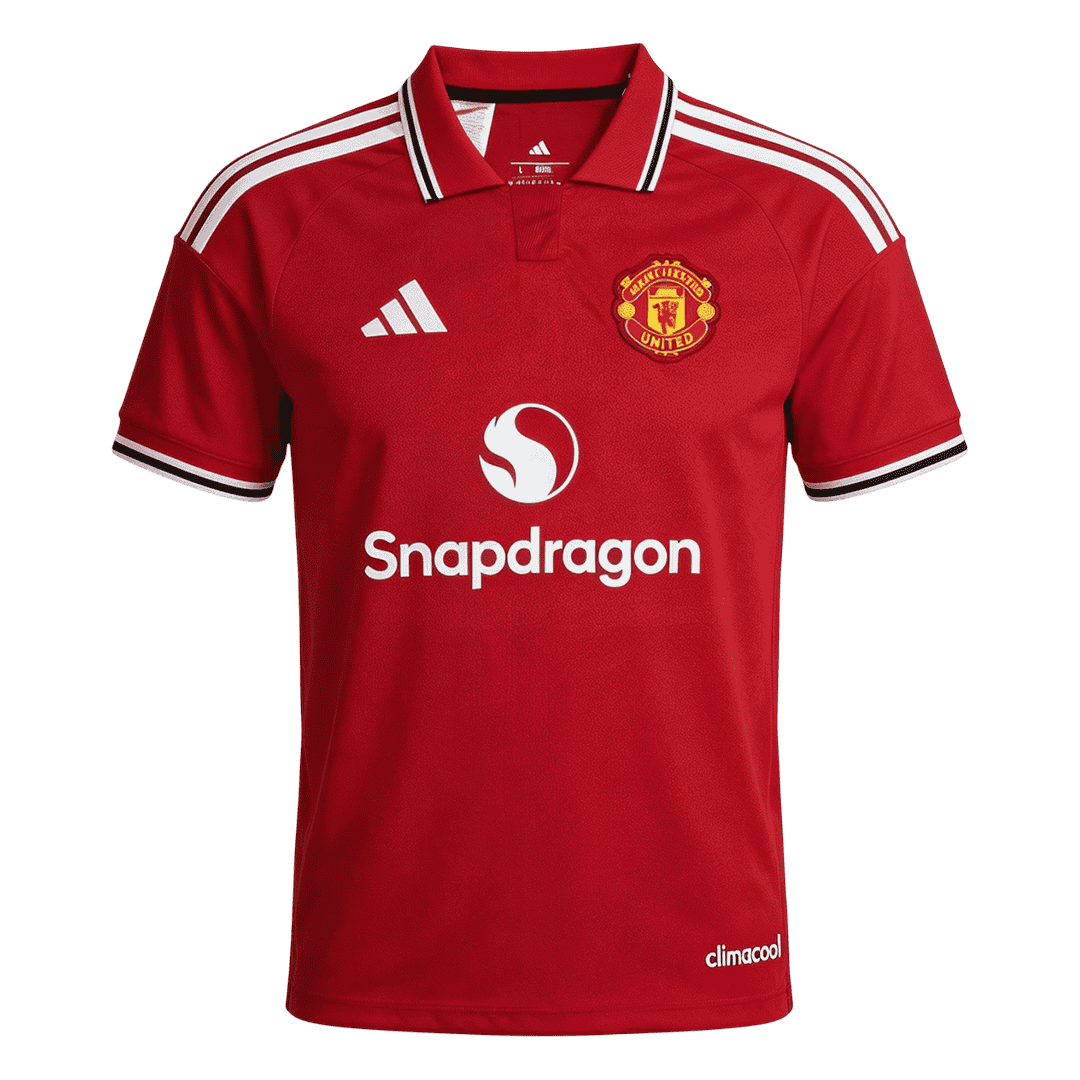 CUNHA #10 Manchester United Home Soccer Jersey 26/27 Red