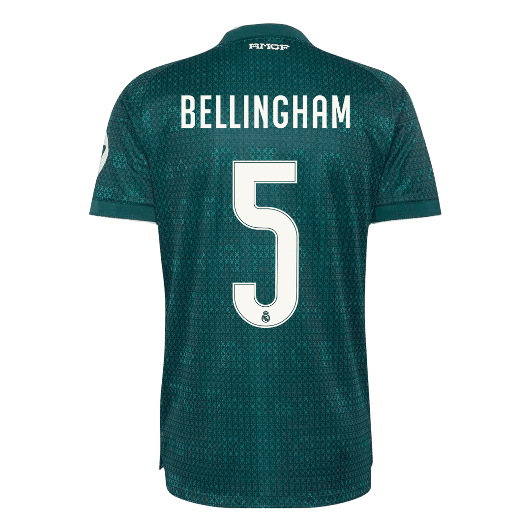 Player Version BELLINGHAM #5 Real Madrid Away Football Jersey 2026/27 - image 3