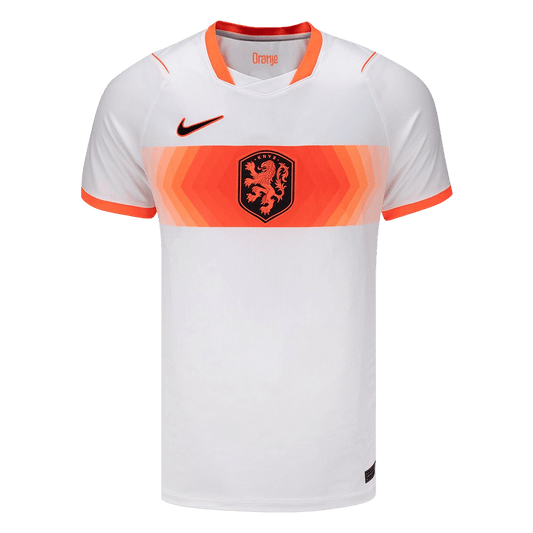 Netherlands Away Soccer Jersey World Cup 2026 White
