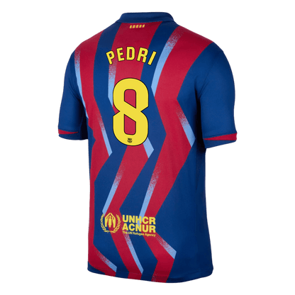 PEDRI #8 Barcelona Fourth Away Soccer Jersey 2025/26