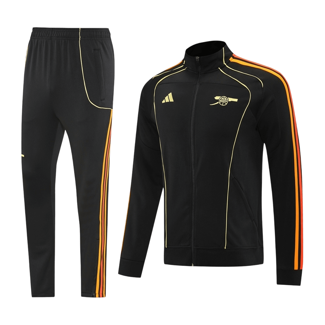 25/26 Arsenal Training Jacket Kit(Jacket+Pants) Black