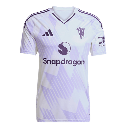 MOUNT #7 Manchester United Away Soccer Jersey 2025/26 White