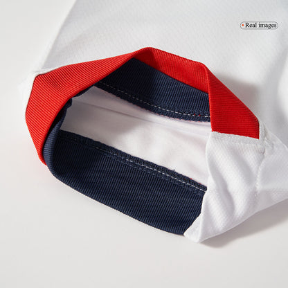 O.DEMBÉLÉ #10 PSG Away Soccer Jersey 2024/25 White
