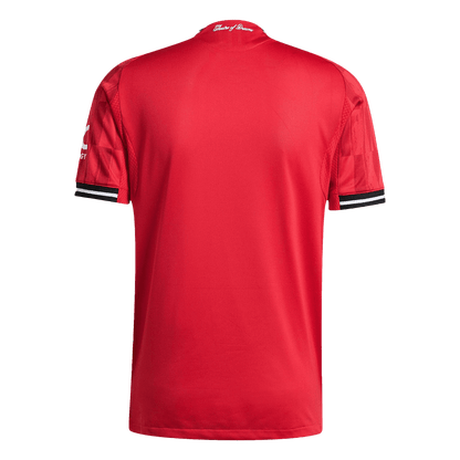 Authentic Manchester United Home Soccer Jersey 2025/26 Red