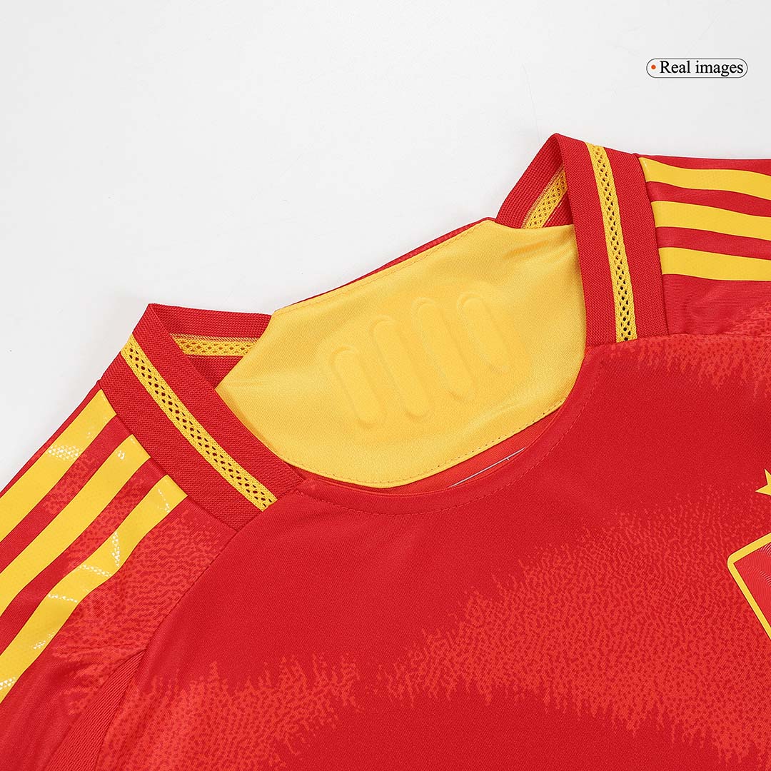 Authentic RODRIGO #16 Spain Home Soccer Jersey Euro 2024