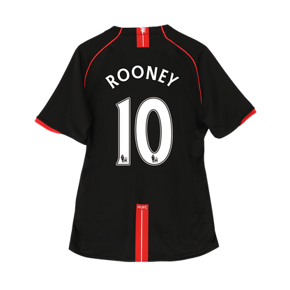 Retro ROONEY #10 2007/08 Manchester United Away Soccer Jersey