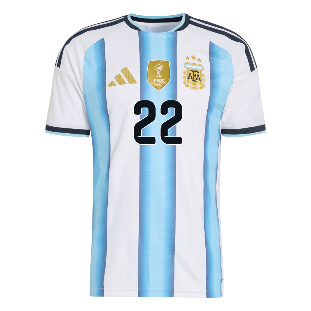 Authentic L.MARTÍNEZ #22 Argentina Home Soccer Jersey 2026