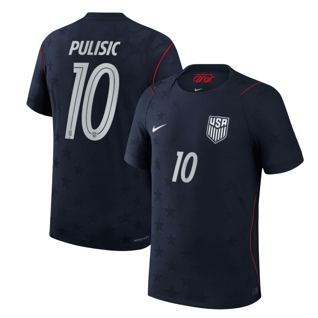 Player Version PULISIC #10 USA Away Soccer Jersey 2026