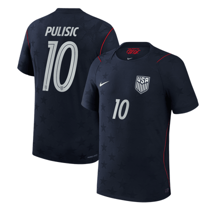 Player Version PULISIC #10 USA Away Soccer Jersey 2026