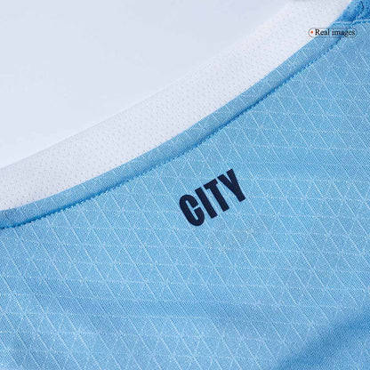 Authentic RODRIGO #16 Manchester City Home Soccer Jersey 2025/26 Blue - Club World Cup