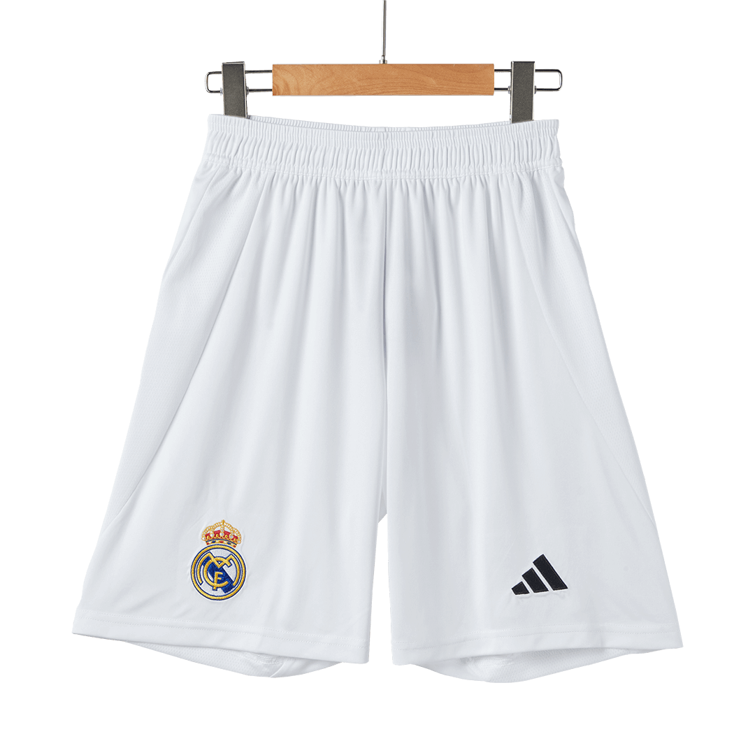 Real Madrid Home Soccer Shorts 2024/25 White