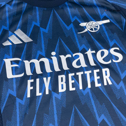 Authentic SAKA #7 Arsenal Away Soccer Jersey 2025/26 Blue
