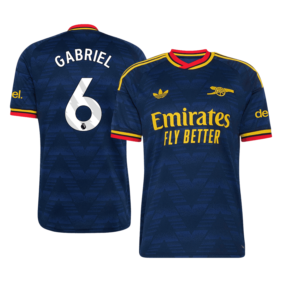 GABRIEL #6 Arsenal Away Soccer Jersey 2026/27 Royal Blue