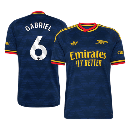 GABRIEL #6 Arsenal Away Soccer Jersey 2026/27 Royal Blue