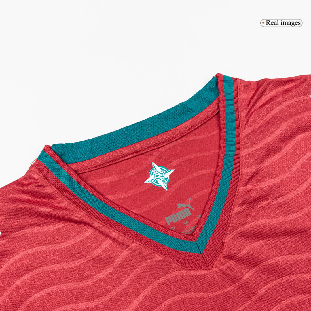 Player Version RÚBEN DIAS #4 Portugal Home Football Shirt 2026