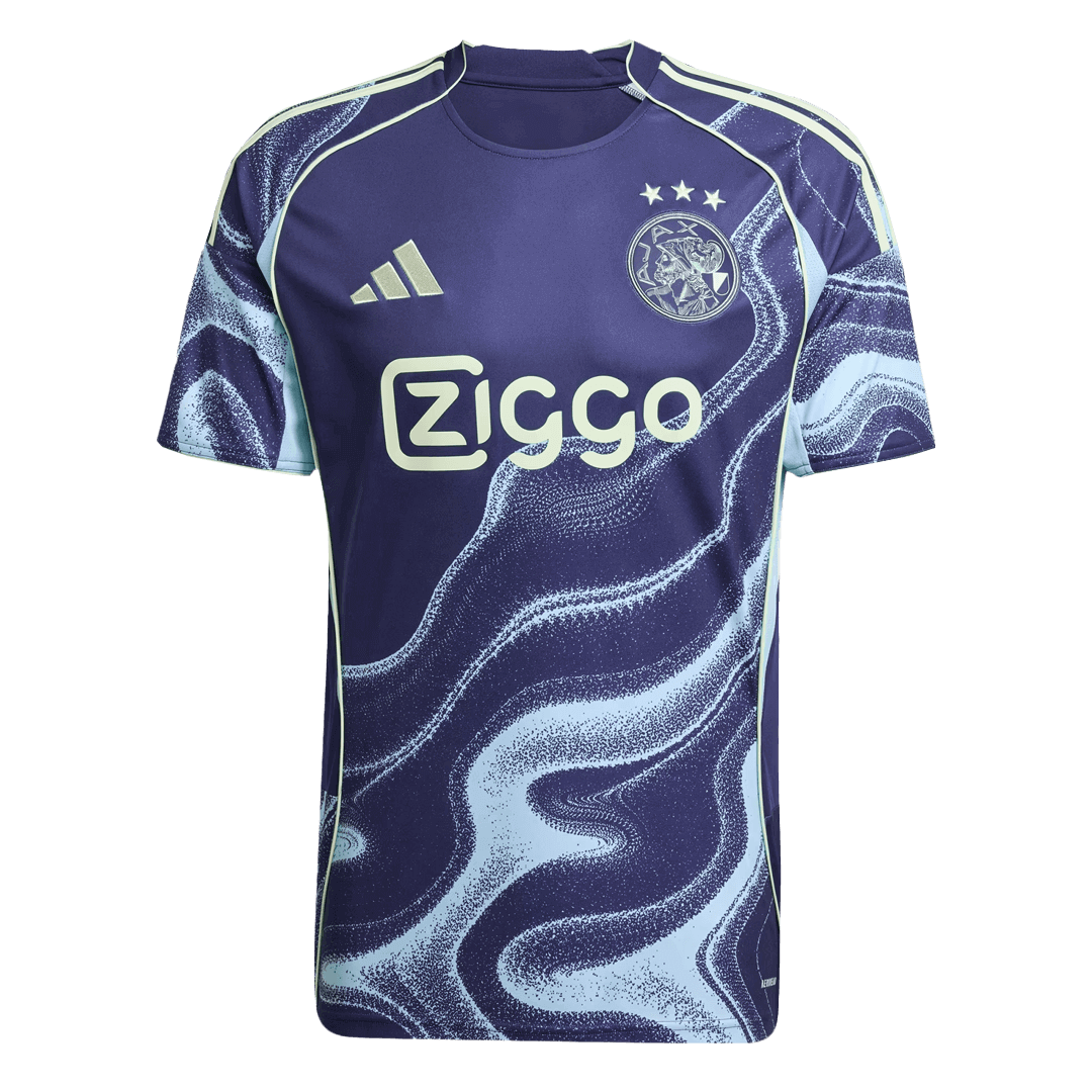 Ajax Away Soccer Jersey 2025/26 Navy