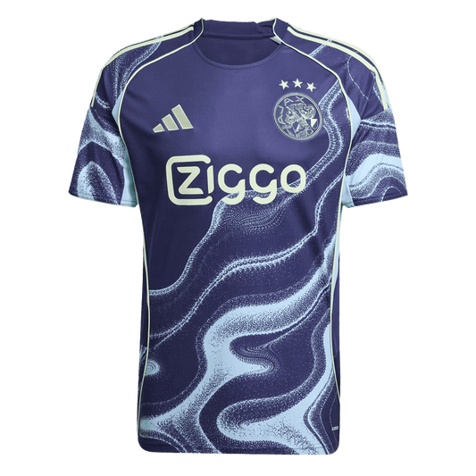 Ajax Away Soccer Jersey 2025/26 Navy