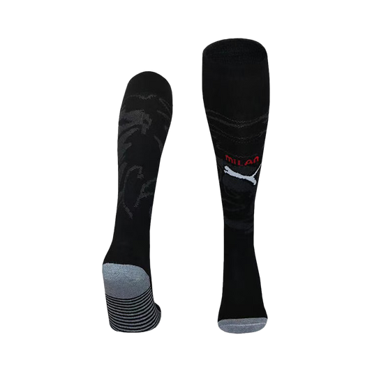 Kid's 25/26 AC Milan Home Socks Black
