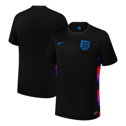 Men's England Away Soccer Jersey 2025 Black - Women's Euro