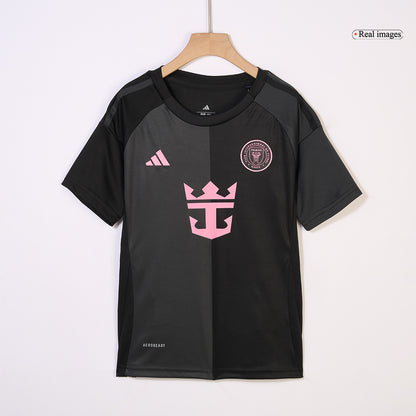 Kid's Inter Miami CF Away Soccer Jersey Kit(Jersey+Shorts) 2025