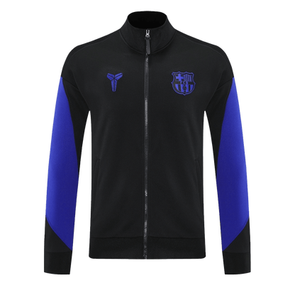 25/26 Barcelona Training Jacket Kit(Jacket+Pants) Black&Purple