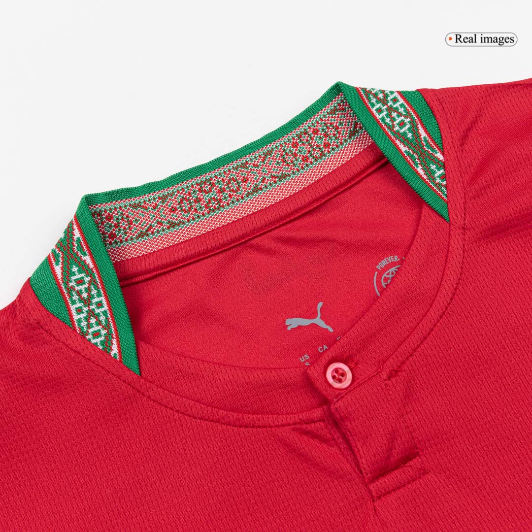 Morocco Home Football Shirt World Cup 2026 Red