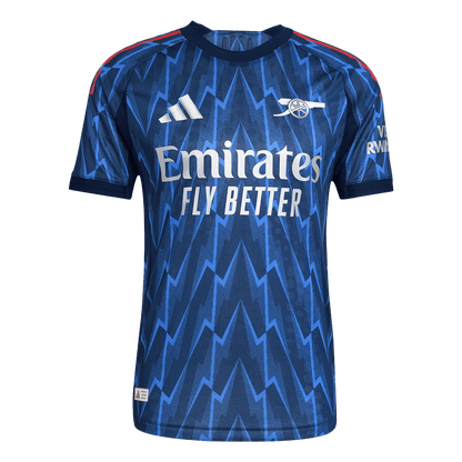 RICE #41 Authentic Arsenal Away Soccer Jersey 2025/26 Blue