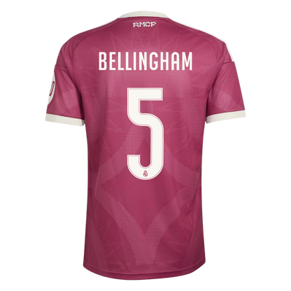 BELLINGHAM #5 Real Mardid Third Soccer Jersey 202626/27 Red