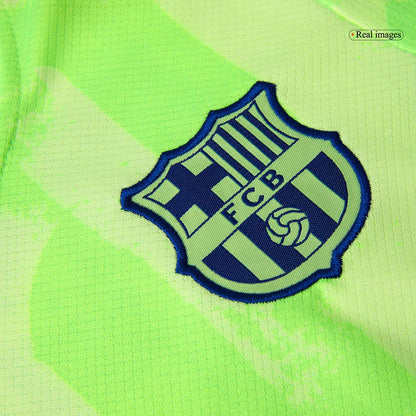 Kids Barcelona Custom Third Away Soccer Kits 2024/25