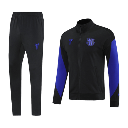 25/26 Barcelona Training Jacket Kit(Jacket+Pants) Black&Purple