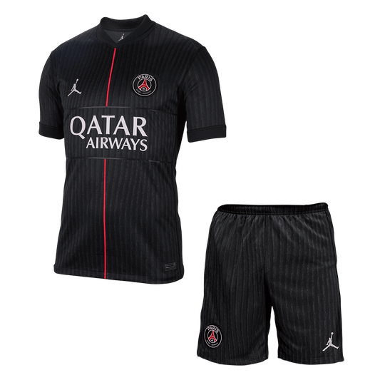 PSG Fourth Away Soccer Jersey Kit(Jersey+Shorts) 2025/26