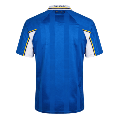 Men Retro Fan Version Chelsea Home Soccer Jersey 1997/99 Blue
