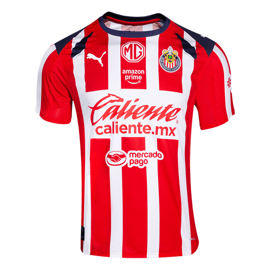 Chivas Home Soccer Jersey 2025/26 Red&White