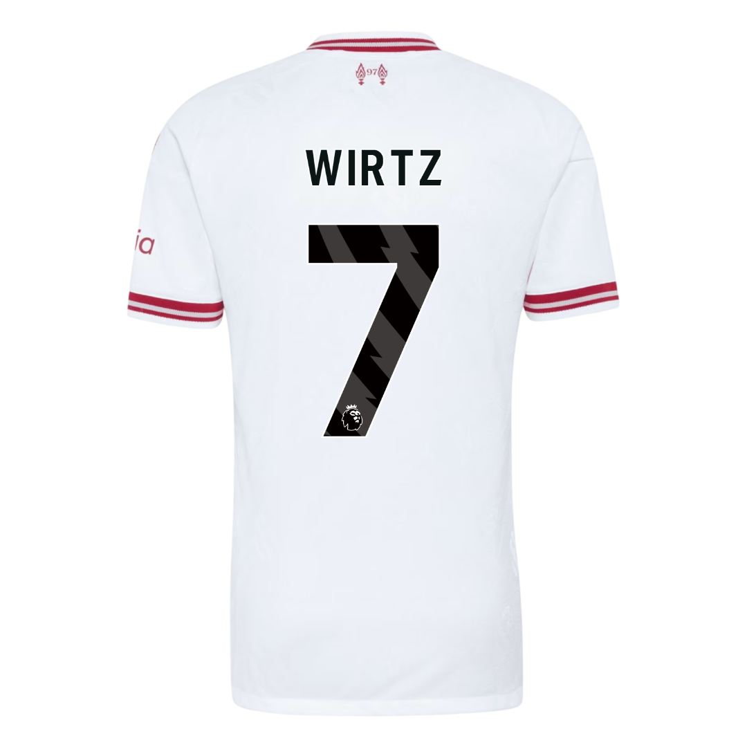 Authentic WIRTZ #7 Liverpool Away Soccer Jersey 2026/27