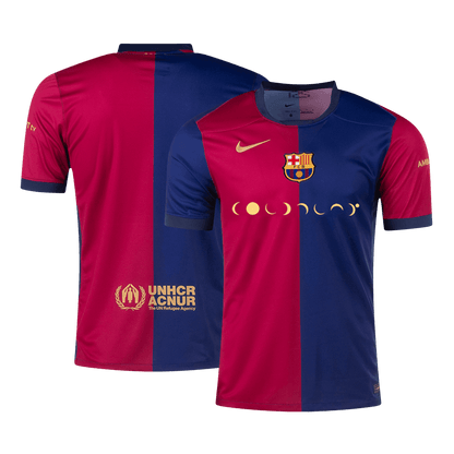 Barcelona Home Soccer Jersey 2024/25 - COLDPLAY