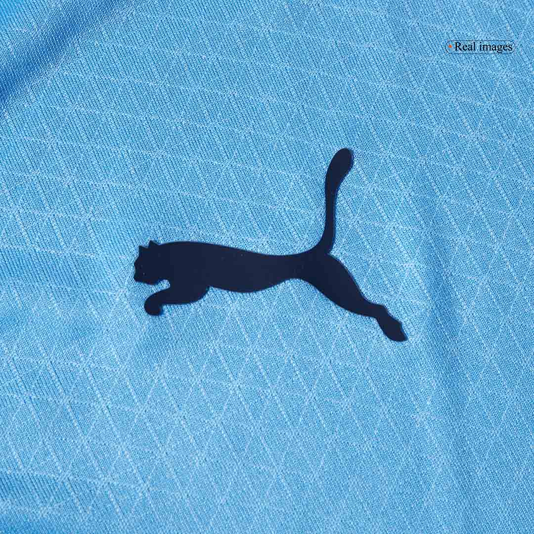 Authentic RODRIGO #16 Manchester City Home Soccer Jersey 2025/26 Blue - Club World Cup