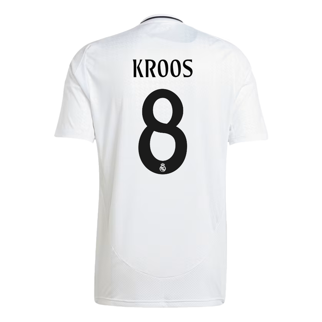 Real Madrid football shirt KROOS #8 Home 2024/25