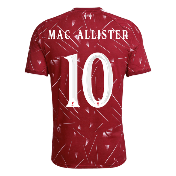 MAC ALLISTER #10 Liverpool Home Soccer Jersey 26/27 Red - UCL
