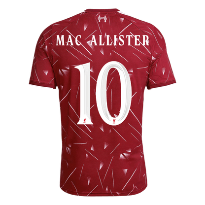 MAC ALLISTER #10 Liverpool Home Soccer Jersey 26/27 Red - UCL