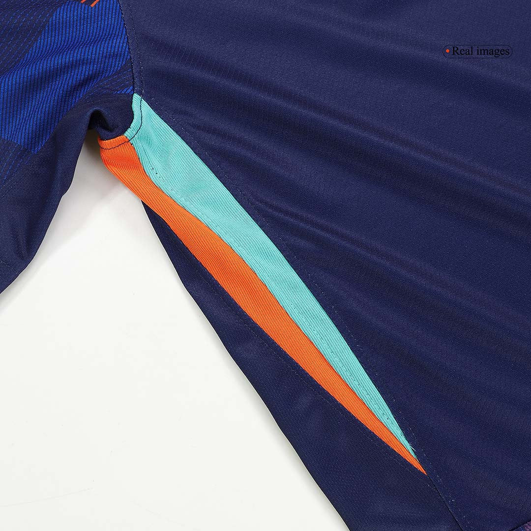 VIRGIL #4 Netherlands Away Soccer Jersey Euro 2024