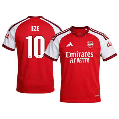 EZE #10 Arsenal Home Soccer Jersey 26/27 Red- UCL