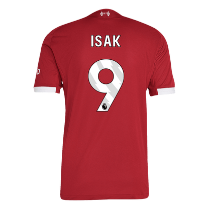 ISAK #9 Authentic Liverpool Home Soccer Jersey 25/26 Red