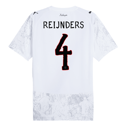 REIJNDERS #4 Manchester City KidSuper Soccer Jersey 2025/26 White - Club World Cup