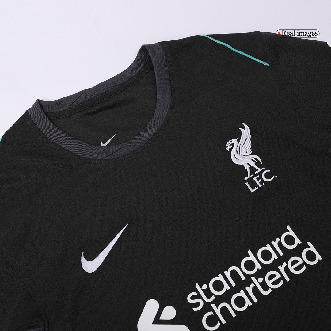 Authentic VIRGIL #4 Liverpool Away Soccer Jersey 2024/25