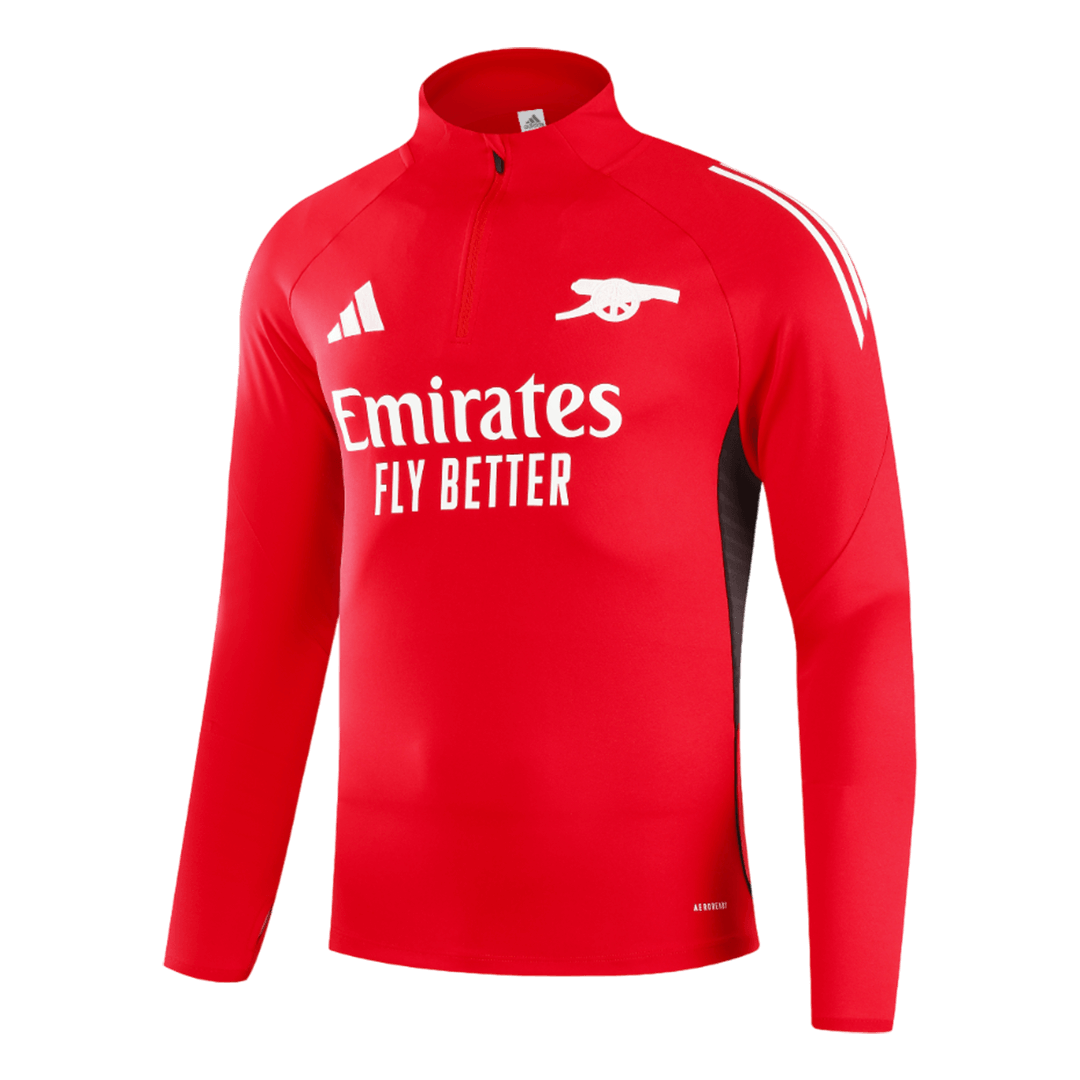 Arsenal Zipper Sweatshirt Kit(Top+Pants) 25/26 Red