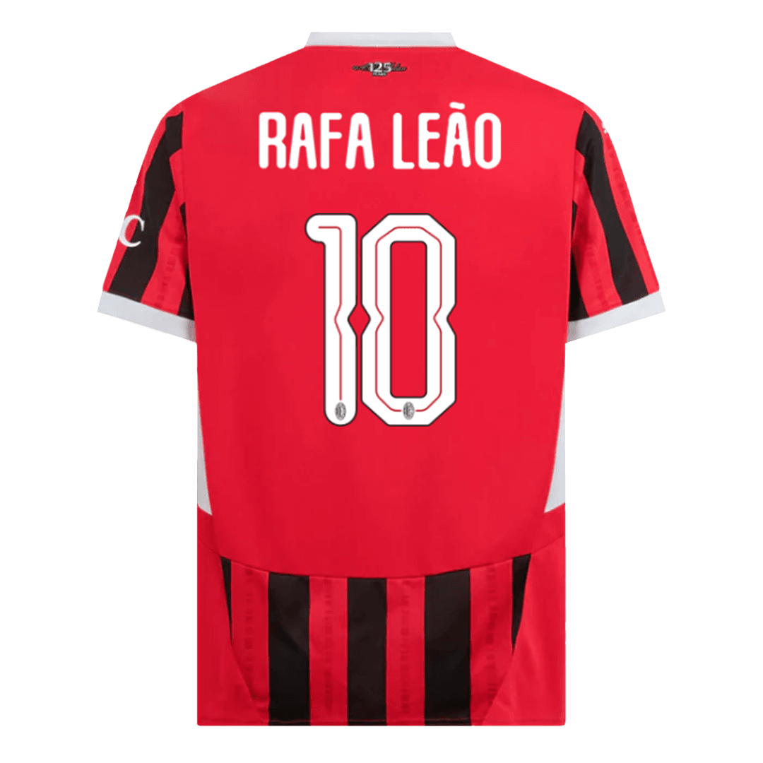 RAFA Le?o #10 AC Milan Home football shirt 2024/25 - UCL