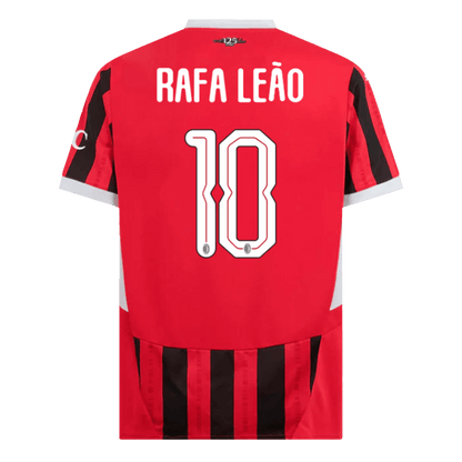 RAFA Le?o #10 AC Milan Home football shirt 2024/25 - UCL