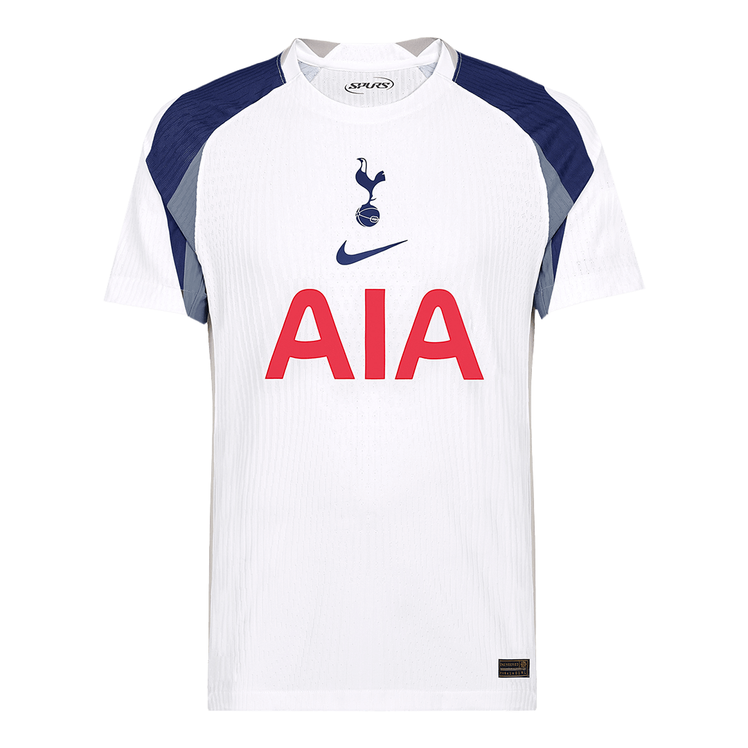 Authentic SON #7 Tottenham Hotspur Home Soccer Jersey 2025/26 White - UCL